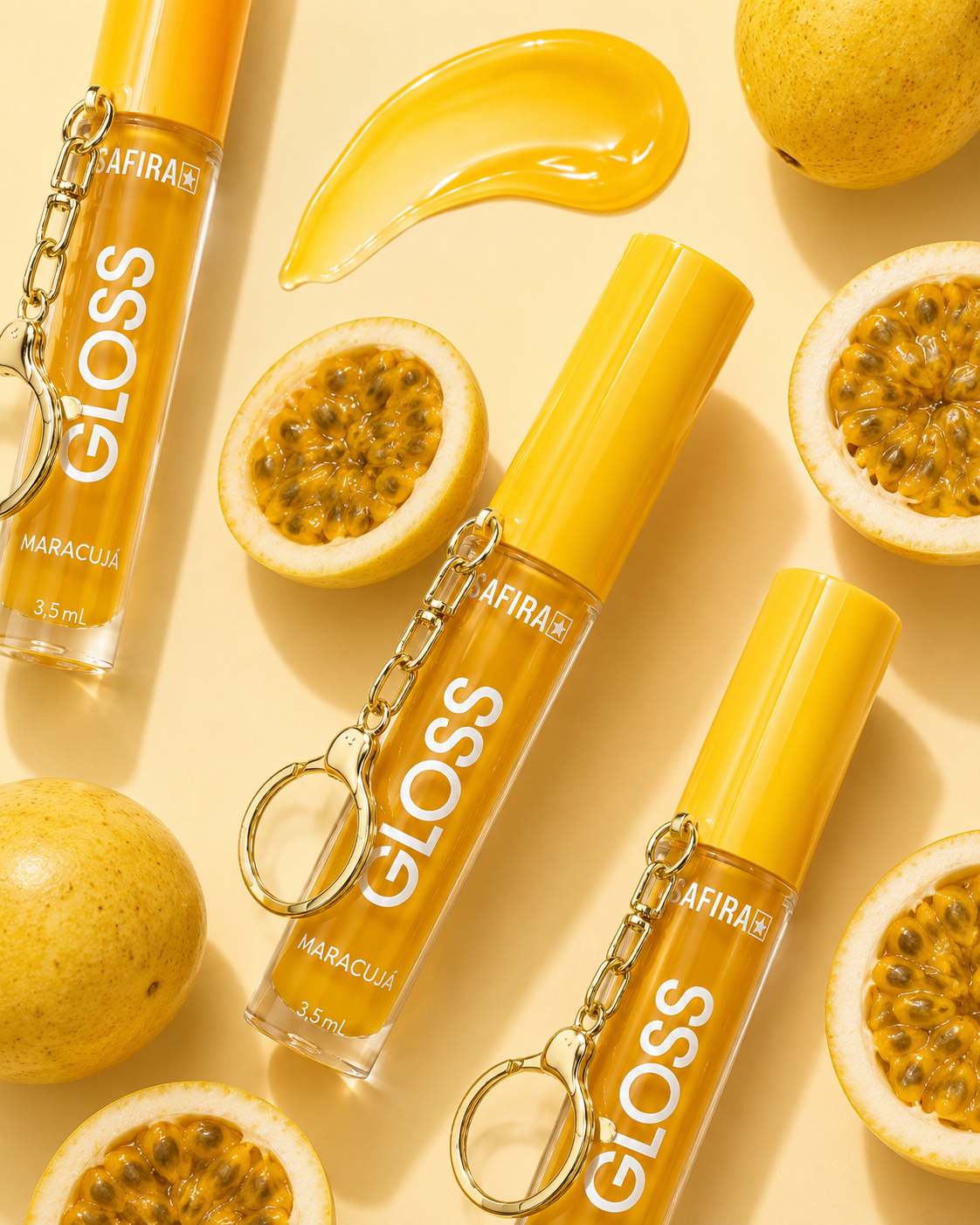 Gloss Chaveiro Maracuja